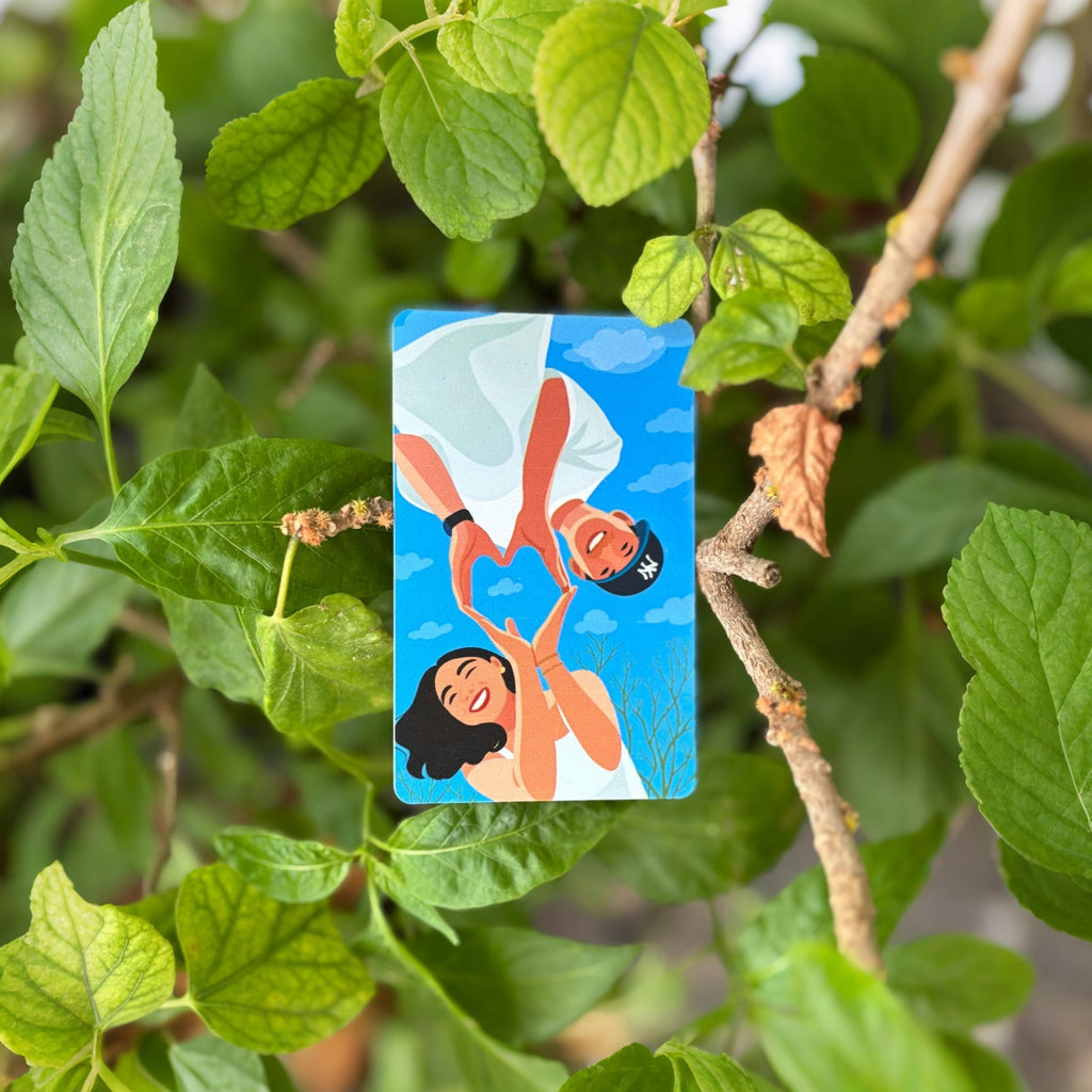 Custom Hand Drawn NFC Wallet card