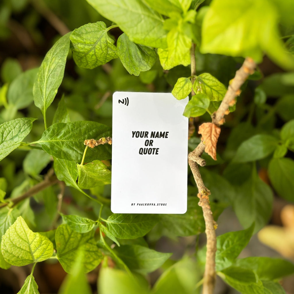Custom Hand Drawn NFC Wallet card