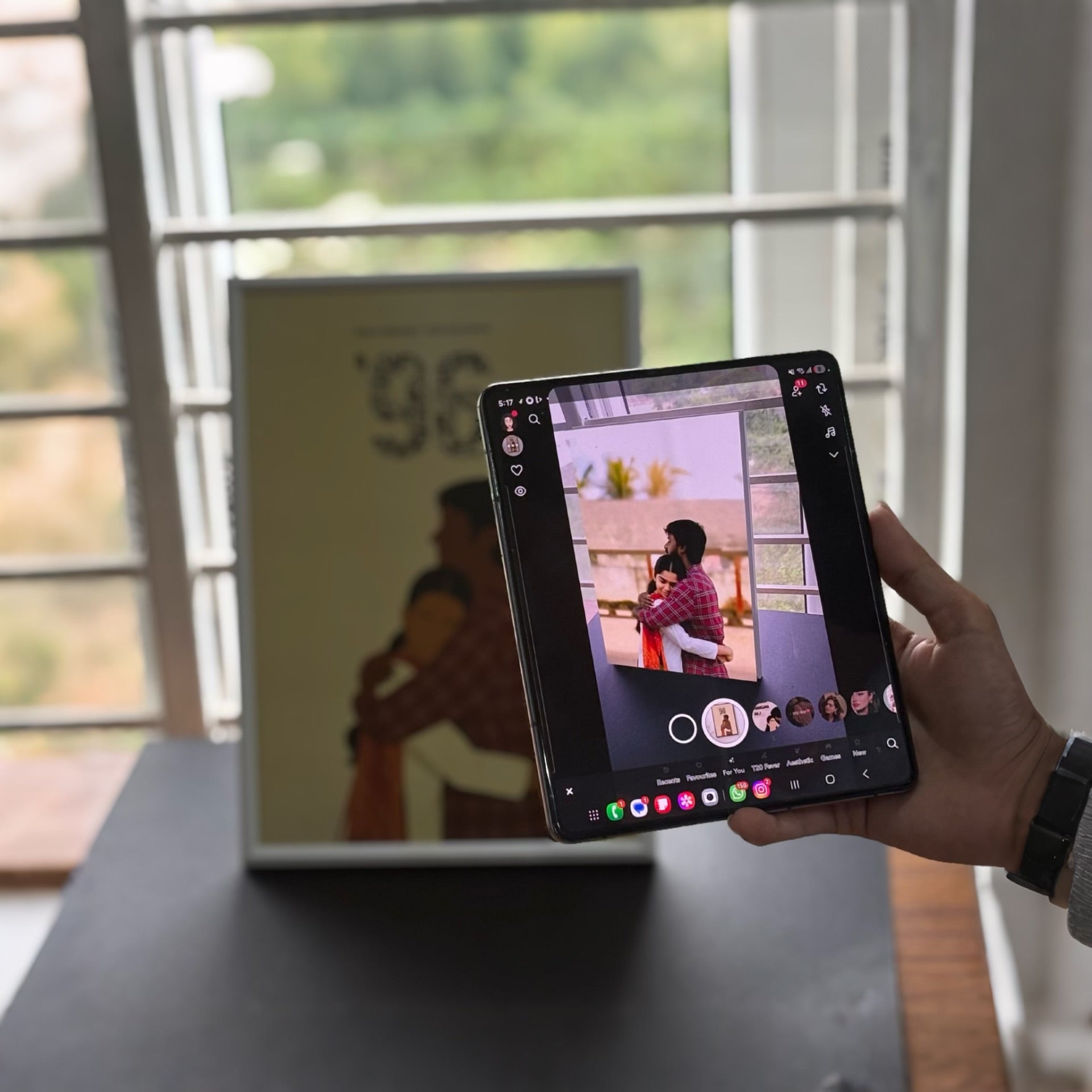 Snapchat Activated Photo Frame