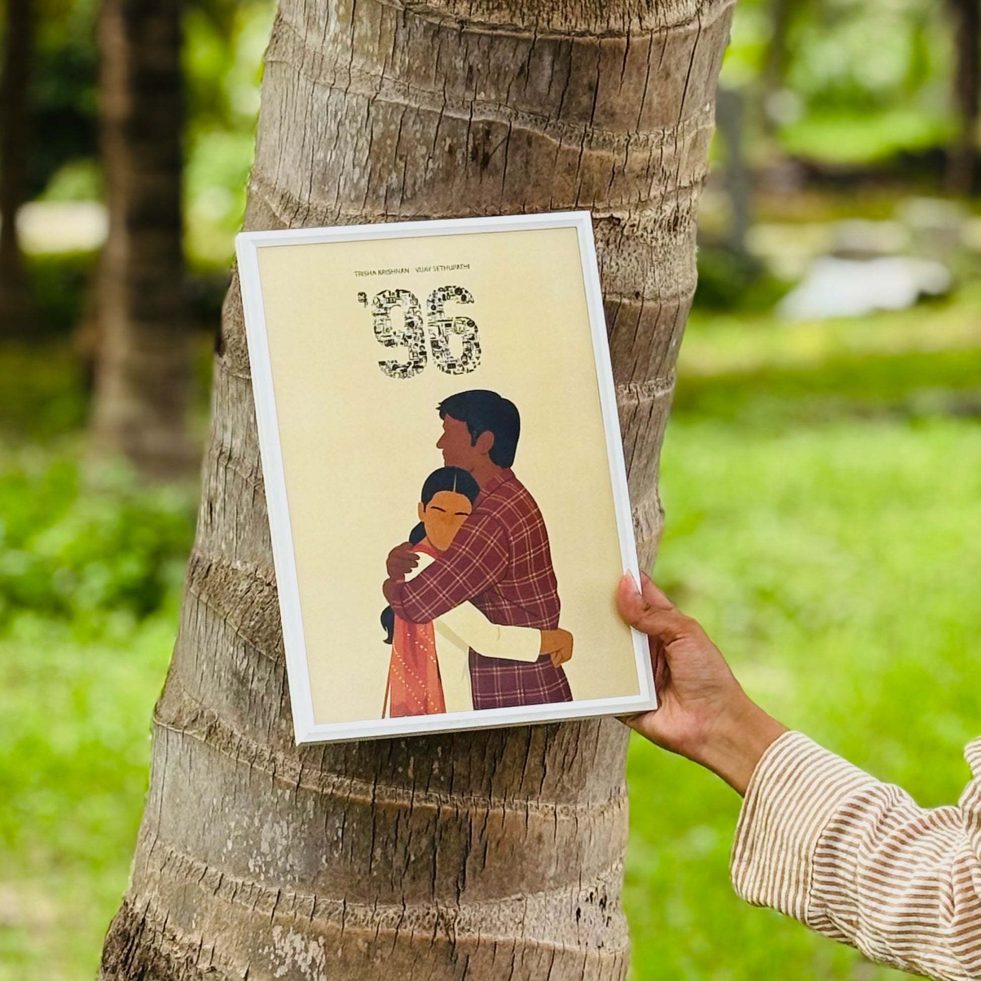 Custom Hand drawn Portrait Photo Frame